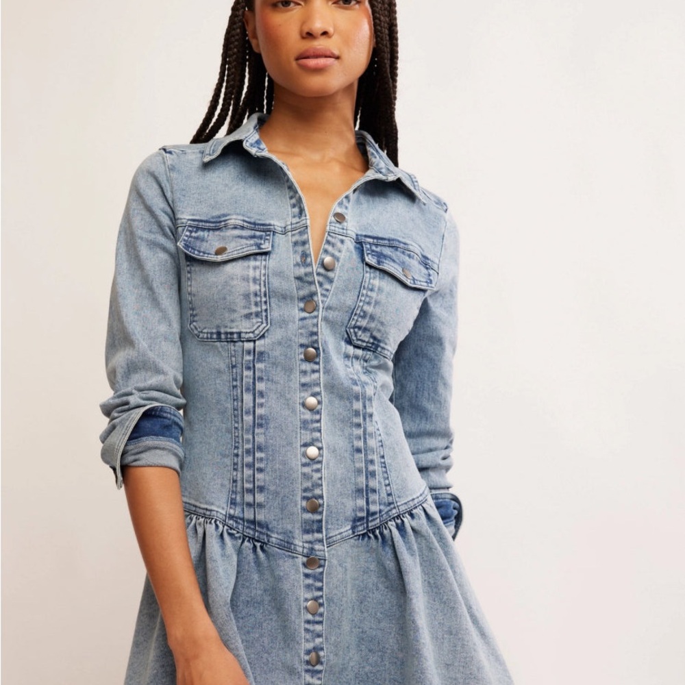 Free People Roadhouse Mini Dress - L